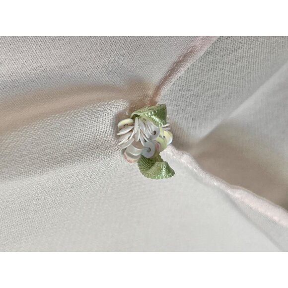 Dentelle Pink Blush Nightgown & Robe Set  Cassandra Size XL VTG lace Up Back - Picture 13 of 16